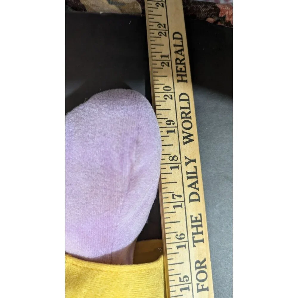 Disney Snow White Dopey Plush 18 inch Seven‎ Dwarfs Vintage Stuffed Toy Yellow